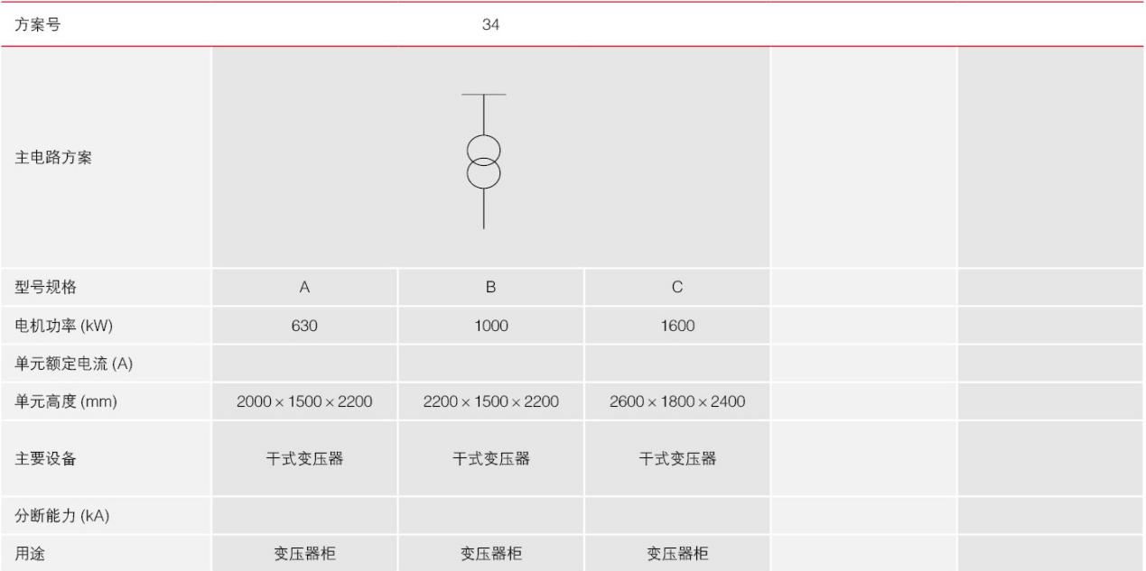 GCK型主电路方案34